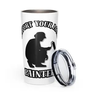 SYL Painter - Tapered stainless steel tumbler