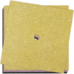 2026 Graduation Cap Decorations kit Graduation Cap Topper Blank, 12 count Glitter Cardstock and 4 count  Border Stickers for DIY Grad Cap Decorations