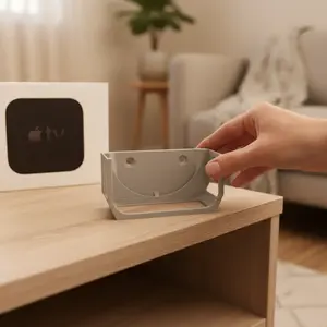 Apple TV 4K Mount - Versatile & Lightweight for Most Models - Easy Installation - Enhances Viewing Experience - Perfect for Apple TV 4K