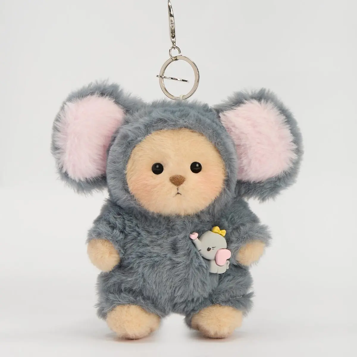 Fluffy Elephant Flash Sale | 5.9 Inches Pendant Keychain Bag Charm