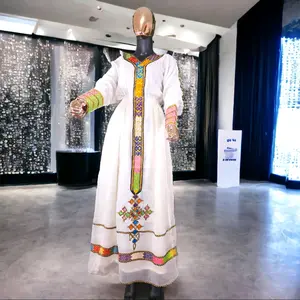 Simply Amazing Habesha Kemis |Habesha |EthiopianTraditional Dress|Eritrean Dres Cotton Womenswear Clothing Women Lady Comfort Readymade