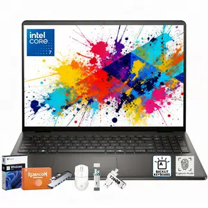 Dell 16 DC16250 Touchscreen Laptop | Intel Core 7 Processor 150U(up To 5.4 GHz) | 16" FHD+ 300 Nits Display | 32 GB DDR5, 2 TB SSD | Backlit Keyboard | Fingerprint Reader | Copilot AI | Windows 11 Pro
