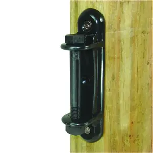 Field Guardian  Wood Post - 2 in. Polytape Plastic Split Bolt Tensioner- Black