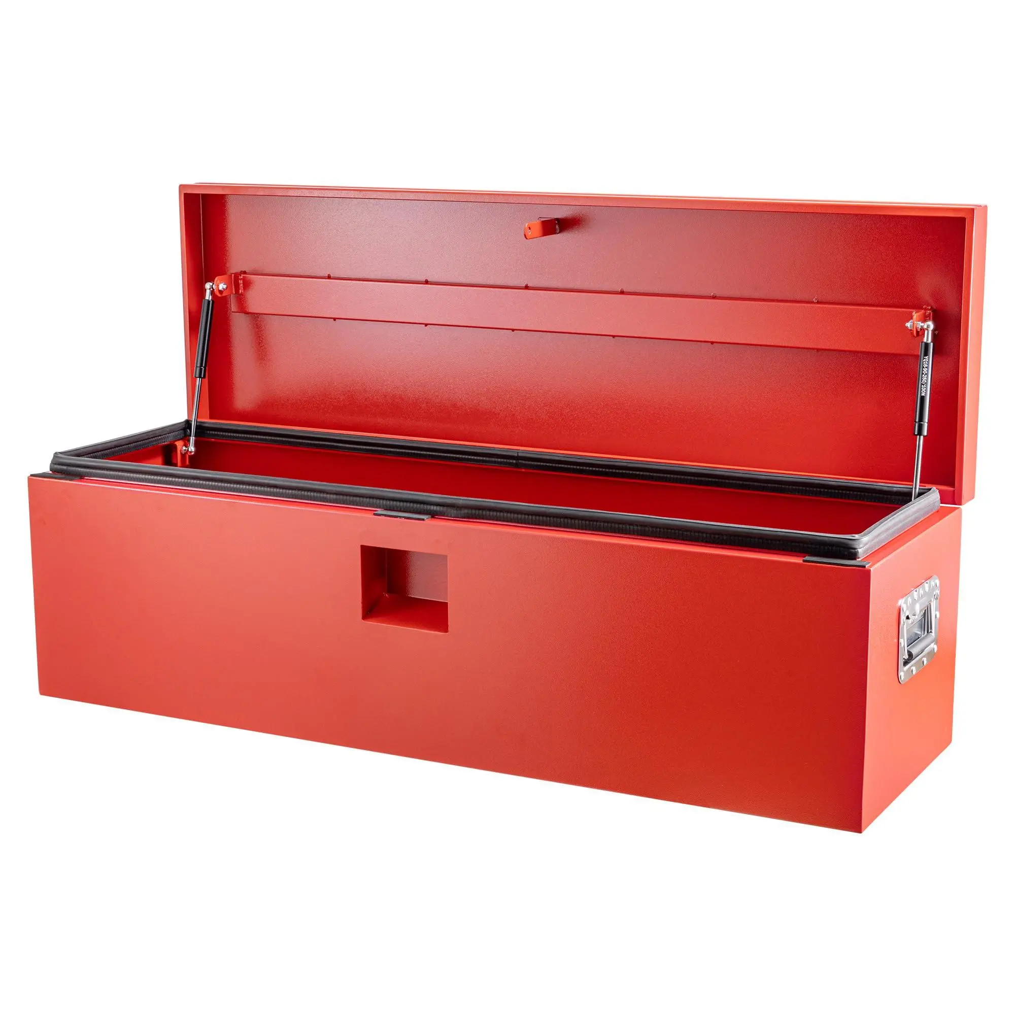 GARVEE Heavy Duty Red Steel Truck Bed Tool Box - 24"x15" Lockable Weatherproof Storage Chest, Large Capacity, Dustproof for Pickup, RV