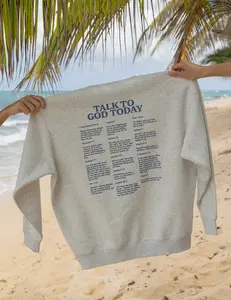 Talk to God Unisex Crewneck
