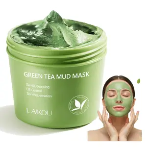 LAIKOU Bubble Deep Mask Bubble Clay Mask for Face Carbonated Bubbles within 3 Minutes for Deep Cleansing Pores & Blackheads Natural Ingredients
