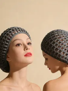 Thick Yarn Crocheted Mesh Sleep Cap & Hair Net Bag Sleeping Cap -  Hot Sale
