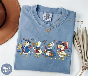 America 250 Years Shirt, Funny Patriotic Tee, Silly Goose Shirt, Civil War History, USA Anniversary Semiquincentennial