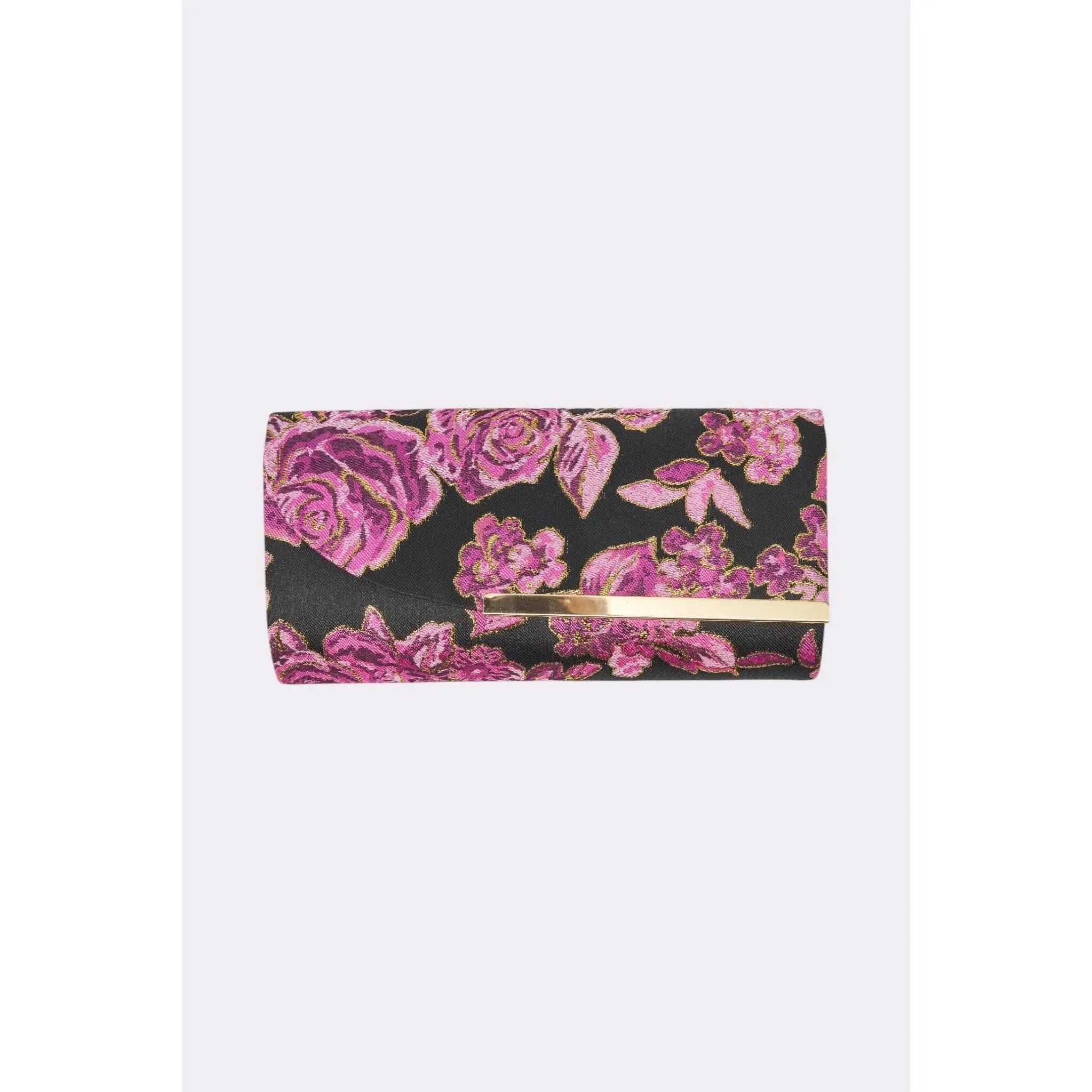 CATCH ME DANCING FLORAL CLUTCH