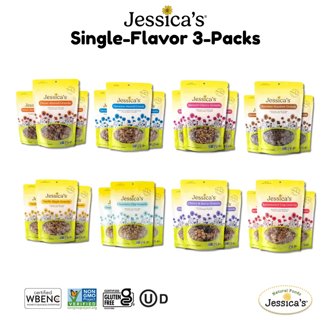 Jessica's Granola 3-PACK (ALL SAME FLAVOR) 11 oz. bags Jessica's Granola 3-PACK (ALL SAME FLAVOR) 11 oz. bags