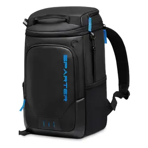 SPARTER Backpack Cooler Insulated Leak Proof 33/49 Cans, 2 Insulated Compartments Thermal Bag, Portable Lightweight Beach Travel Camping Lunch Backpack for Men and Women