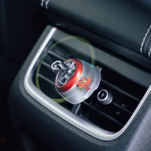 P-47 Red Eagle China Fighter Car Air Vent Decoration with Propeller Design and Eagle Symbol