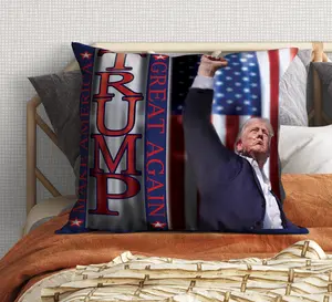 Trump MAGA FIGHT Design #1 Set of 2 Throw Pillow