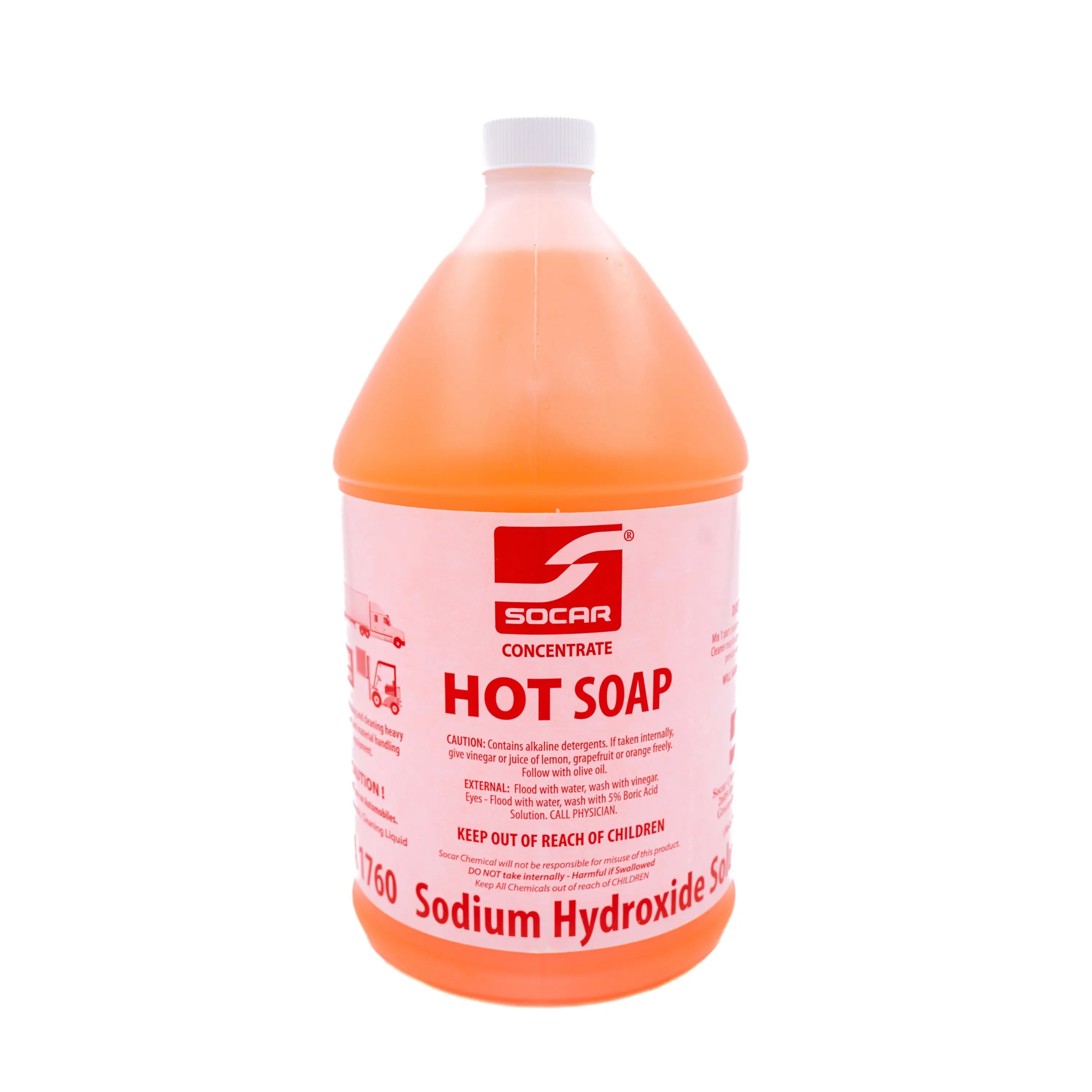 High Alkaline Automotive Fleet Wash Concentrate, Hot Soap Cleaner
