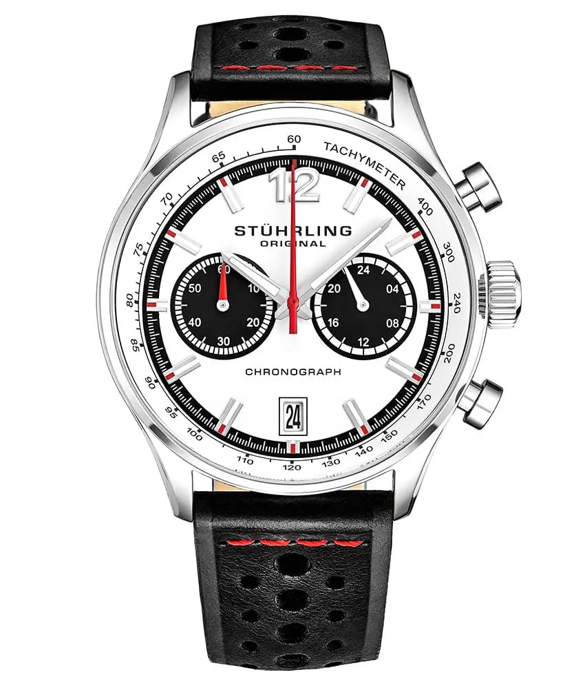 Stührling Monaco 933 Quartz 44mm Chronograph