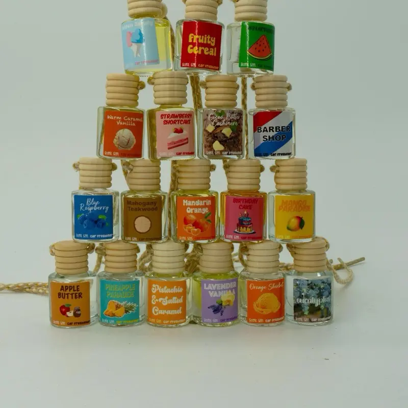 Scented Car Air Freshener - Long Lasting Car Diffuser - Last 60+ Days