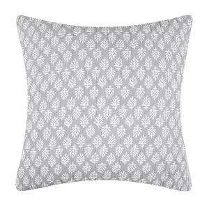 Aditya Grey Quilted Pillow