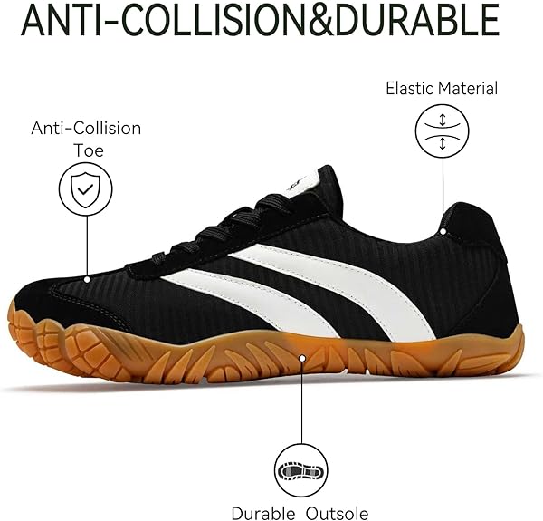 【2026 pro】Barefoot Shoes Women Casual Sneakers,Wide Toe Box Shoes Women Zero Drop Barefoot Shoe Men,Minimalist Trail Running Shoe,Non-Slip Lightweight Breathable Comfortable Fashion Walking Hiking Shoes Unisex