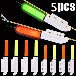 Night Fishing Electronic Rod LED Light Stick Luminous Glow Waterproof Rock Fishing Float Tackle Accessories CR322/ CR425 Battery Fishing Lights