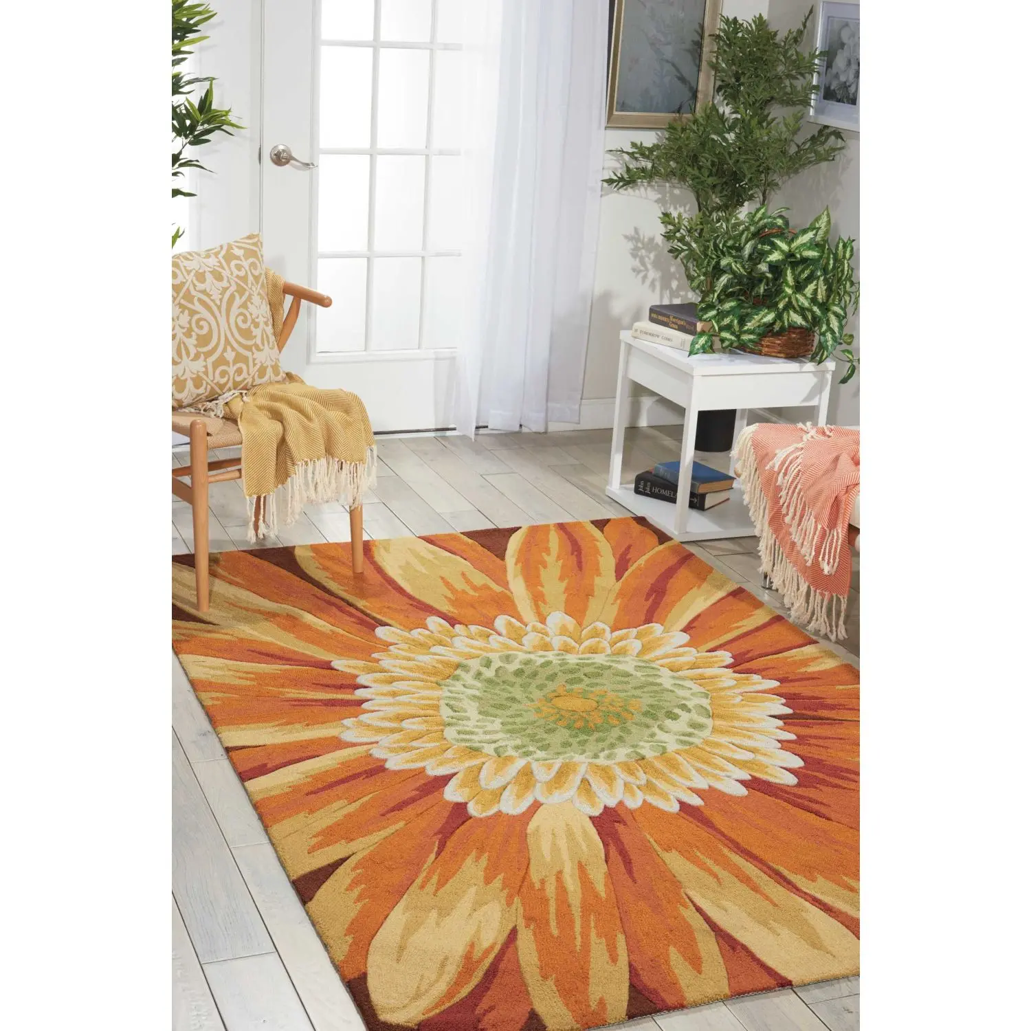 Nourison Fantasy Multicolor Area Rug FA09 2'6" x 4'