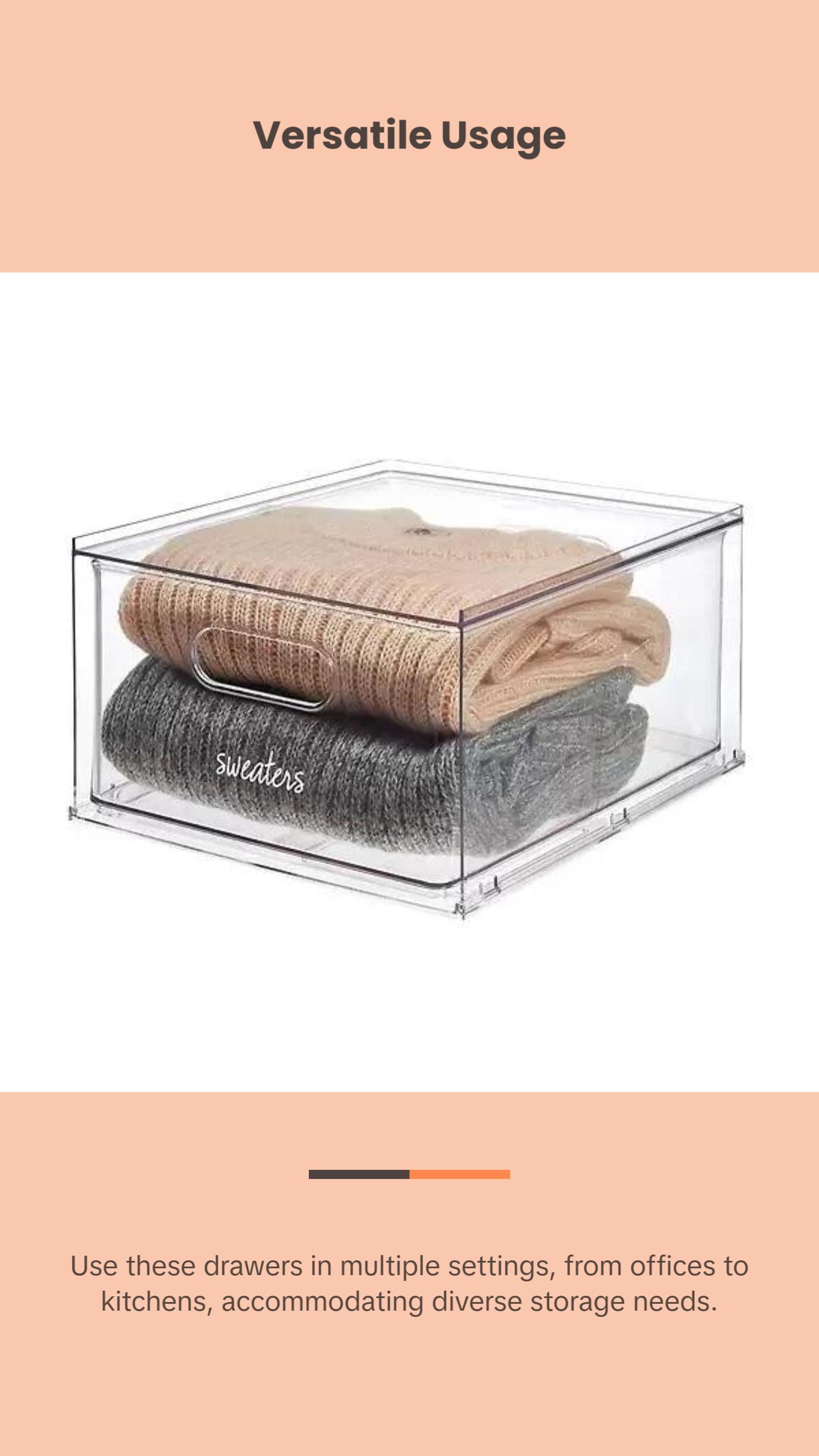 THE HOME EDIT Stackable Drawers