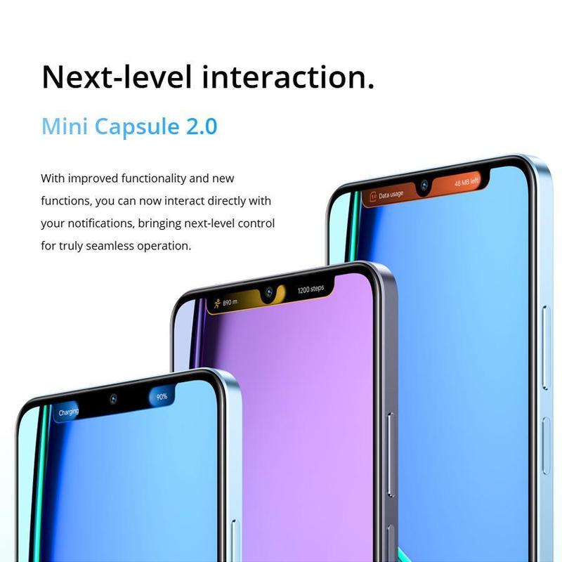 Realme Note 60 Global Version Unlocked 6+128G, T612 Octa-Core Processor, 6.745 Inch Display, 32MP+5MP Dual AI Camera