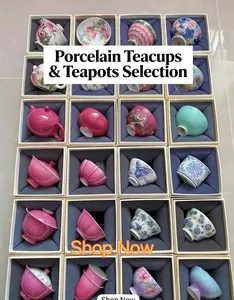 8899 Chinese Hand-Painted Porcelain Teacup - Custom Order Link