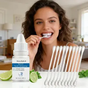 Teeth Whitening Liquid, Quick Teeth Bleaching Agent, Teeth Brightener, Teeth Brightening, Use Twice Daily, Visible Whiter Teeth in One Week, Oral Care Product