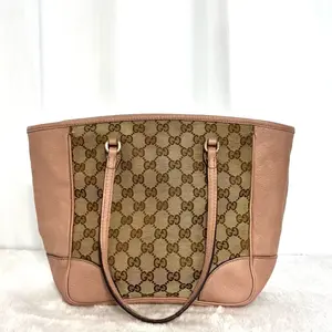 Pre-owned GUCCI Classic Leather Tote Bag|20649746 WWL