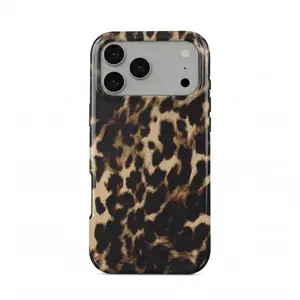 Bold Leopard Phone Case, Mob Wife Aesthetic Baddie Animal Pattern Phonecase, Western Chic Aesthetic Boho Animal Cover for Iphone 17 Promax