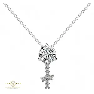 Sagittarius Moissanite Zodiac Necklace By Naya - Linn Jewelry