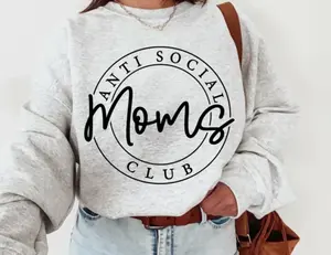 Anti Social Moms Club Sweatshirt Wild Lily Boutique