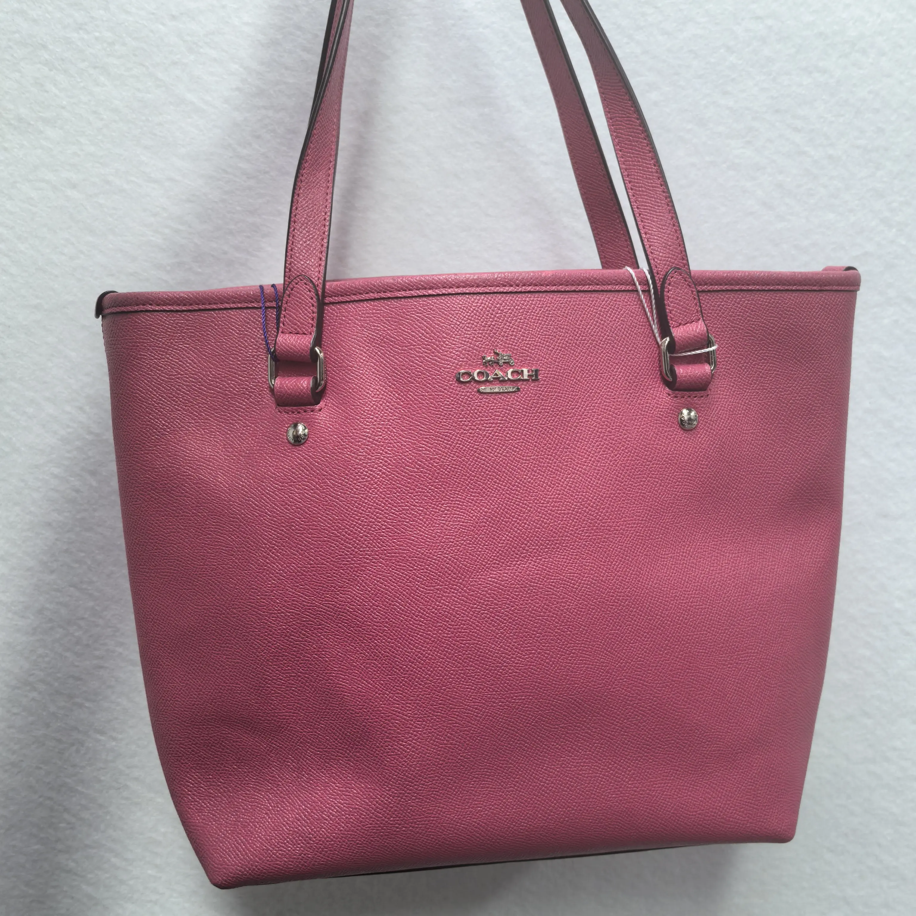 Pre-owned coach Tote Bag pink (SZ 62405)