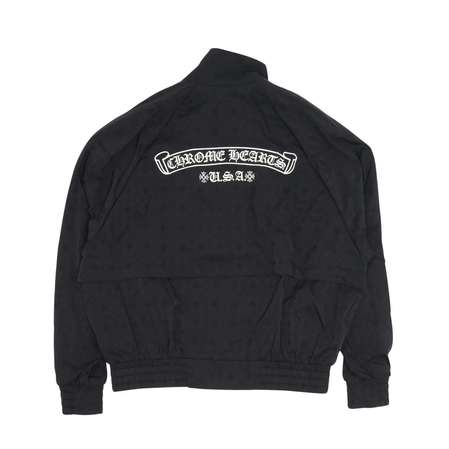 Chrome Hearts Single Patch All-Over Print Windbreaker Jacket
