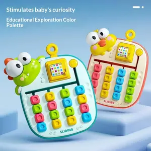 Colorful Cartoon Four-Color Movement Game for Kids, Educational Toy for Color Recognition and Logical Thinking, Fun Parent-Child Activity Learning Materials