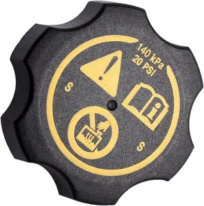 Universal Coolant Reservoir Cap for 2000-2022 Chevy  Buick Cadillac -Silverado 1500 2500 3500 Express Avalanche Suburban Captiva Cavalier Equinox Malibu Savana Sierra Yukon Radiator Surge Tank Cap