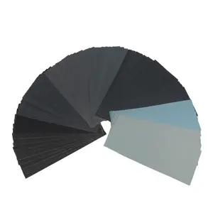 60Pcs of 9x3.6 Inch 8 Grit Mixed Packing Wet Dry Sandpaper, Woodworking Furniture/Automobiles/Metal/Lacquer Polishing Sanding Sheets, 120/320/600/1000/1500/2000/5000/10000 Grit