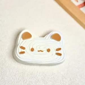 【Buy 3 get 1 free】Mint Milk Coffee Cat Cookie tabba squishies kidstoysFood-Grade Silicone Slow-Rising Rebound Squishy Fidget Toys for Stress Relief - Soft Squeeze Toys with Thick Creamy Slime Texture, Handmade Non-Toxic Sensory Toys