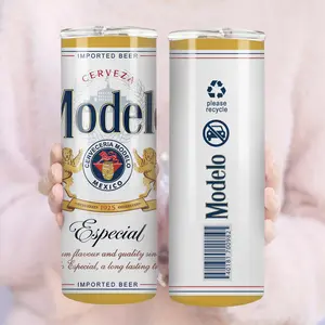 20oz 30oz Modelo Tumbler with Lid Reusable Washable Water Bottles Stainless Steel Coffee Cup, Beer Modelo Tumbler, Idea Christmas Birthday Fathers Day Gift Present Mexico Modelo Travel Mug