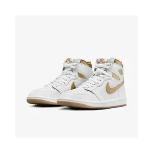 Jordan 1 Retro High OG Metallic Gold Women's FD2596-107 New