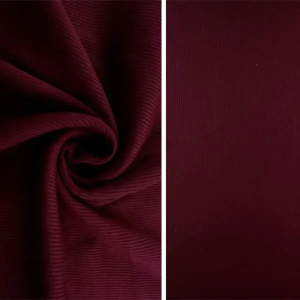 Classic Basic Rib Solid Stretch Spandex Knit Fabric by the Yard - Lightweight, Comfortable, Draping Soft Blend Textile for Women's Apparel, Sewing Projects