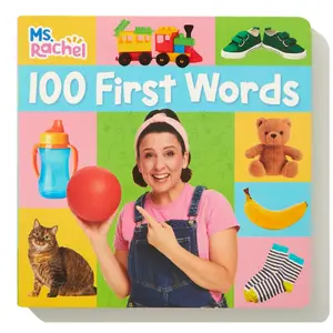 100 First Words (Ms. Rachel) (Books by Ms. Rachel) Board book.