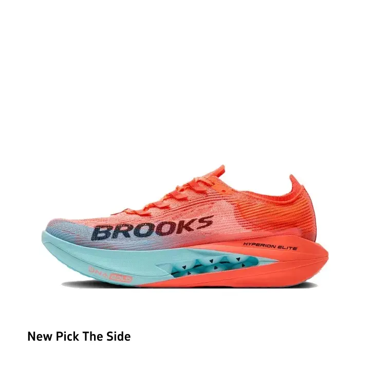 Brand New Sealed Unisex Breathable Woven Flyknit Racing Running Sneakers Orange Cyan Two-Tone Gradient Hollow Cutout Cushion Midsole Ultra Light Shock Absorbing Marathon Competition Long Distance Jogging Athletic Shoes with Original Shoe Box