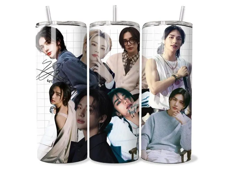 SKZ Hyunjin 20oz Skinny tumbler