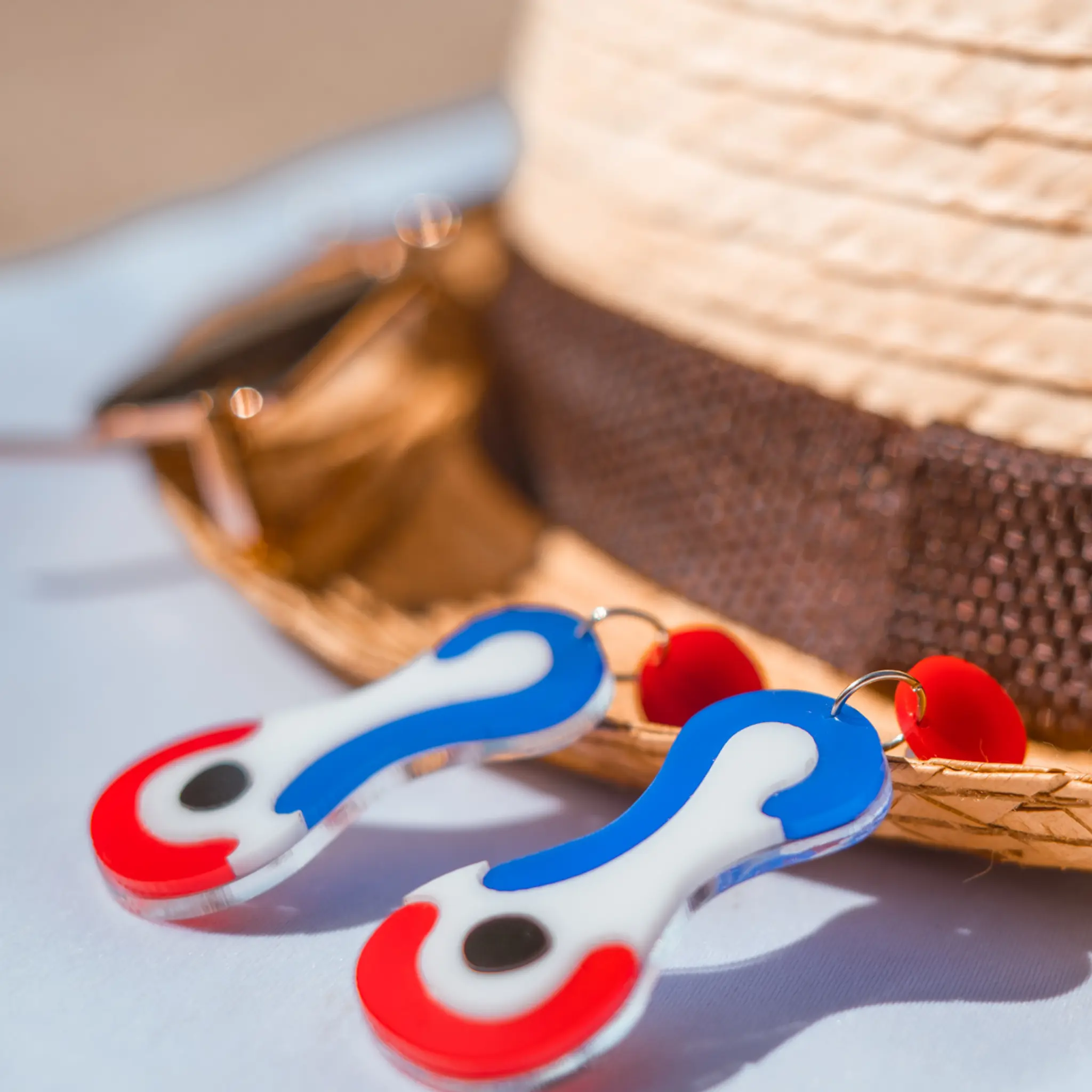 Yin to My Yang Earrings | Fun Acrylic Philippine Jewelry