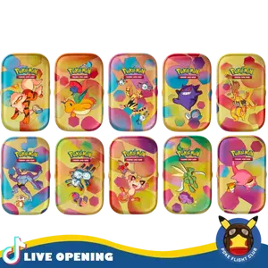 Pokemon English Scarlet and Violet 3.5 151 Mini Tin English CARDS LIVE OPENING