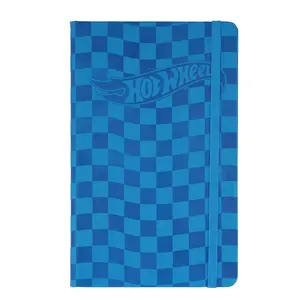 Hot Wheels 80-Page Vegan Leather Notebook | 5 x 8 Inches
