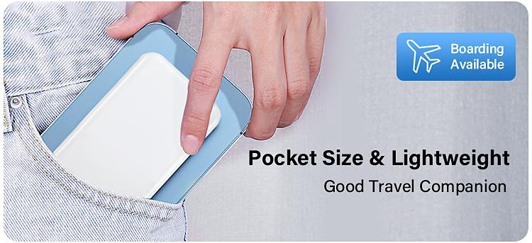 2 in 1 5000mAh Magnetic Power Bank, Wireless Portable Charger, Fast Charging MagSafe Battery Pack for iPhone 17/16/15/14/13/12/Plus/Pro Max, Compact Device Smartphone Chargeable