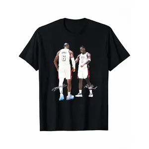 LeBron James and Anthony Edwards vintage basketball T-shirt, SLAM magazine cover print crew neck T-shirt, 100% cotton unisex streetwear, men's vintage sports gift