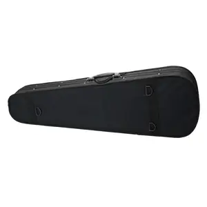 Triangle Inside Black Oxford Fabric Case for Violin - High-Quality Material, Light & Durable, Elegant Design, 31.29 x 10.04 x 4.72"